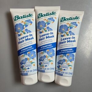 Batiste Leave-In Hair Mask Strengthen & Prevent Breakage 4.3oz Each lot of 3